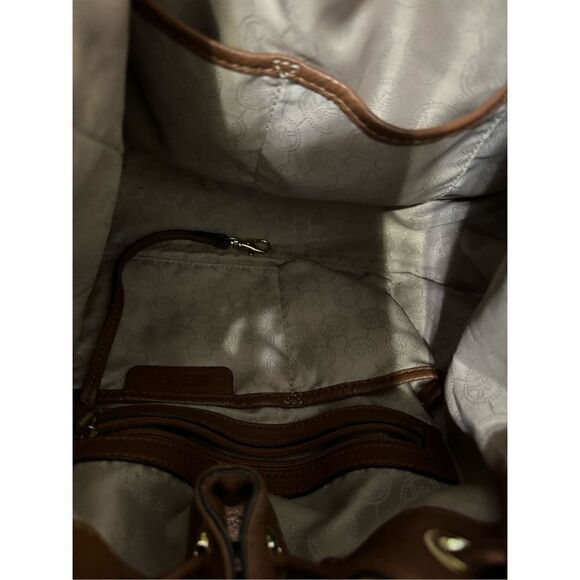 MICHAEL Michael Kors Camden Women's Brown Classic Tassel Satchel Bag - Picture 11 of 15